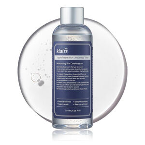 NEW KLAIRS Supple Preparation Unscented Toner 6oz Lightweight Alcohol Oil-Free